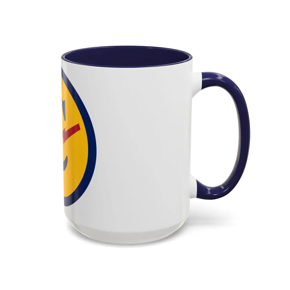Zone Constabulary Forces of the European Theater (U.S. Army) Accent Coffee Mug - Go Mug Yourself