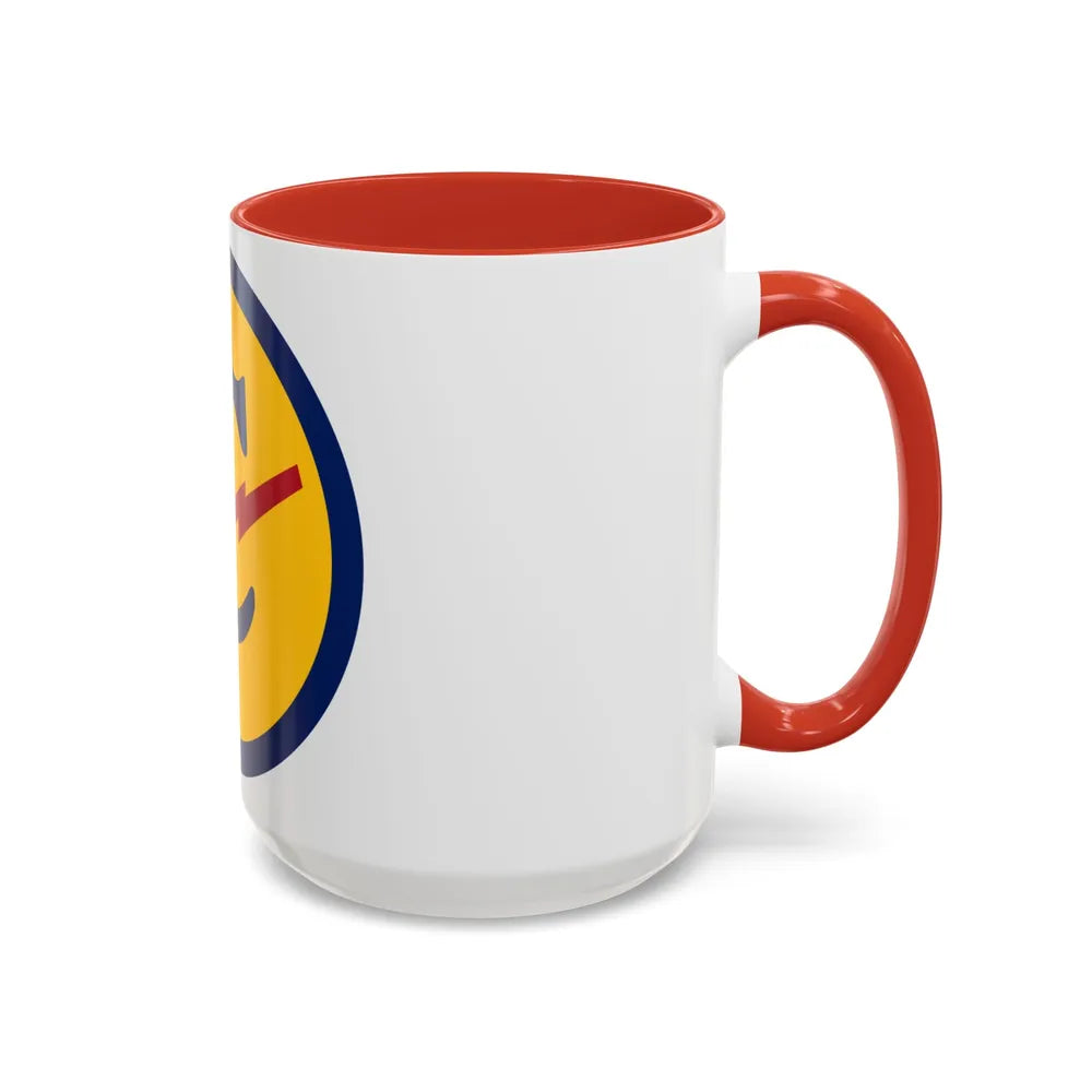 Zone Constabulary Forces of the European Theater (U.S. Army) Accent Coffee Mug - Go Mug Yourself