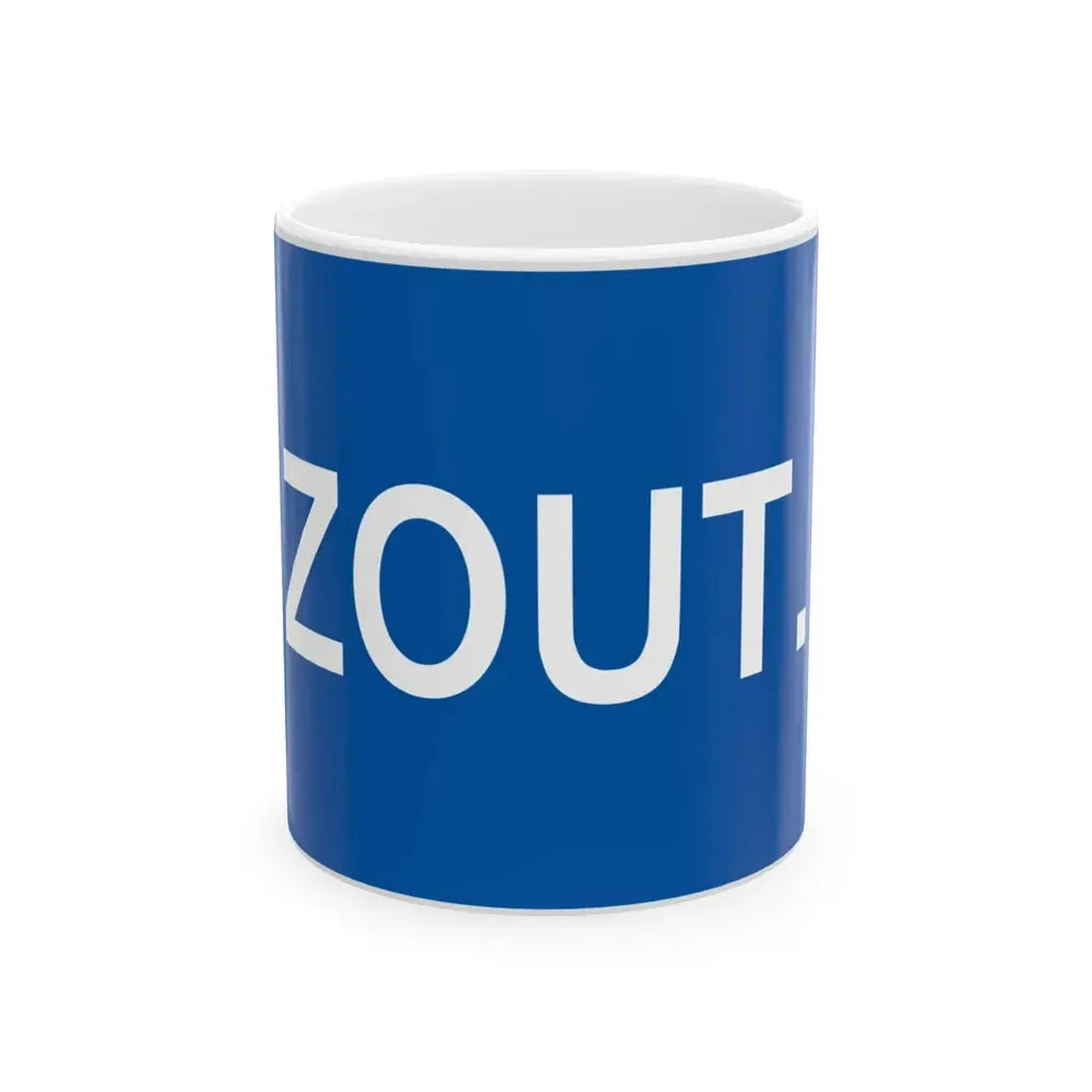 Zoutvlag (Netherlands) White Coffee Mug 11oz - Go Mug Yourself