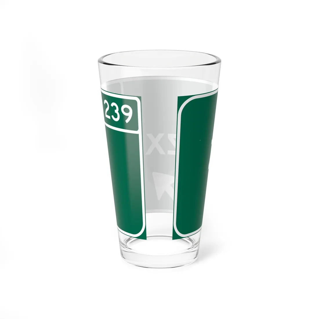 Zzyzx Road (California) (Road Sign) Pint Glss 16oz - Go Mug Yourself