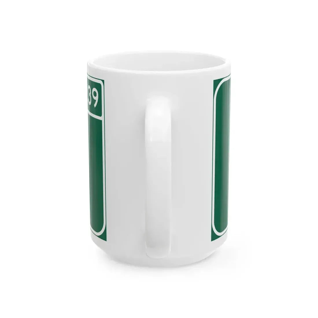 Zzyzx Road (California) (Road Sign) White Coffee Mug - Go Mug Yourself
