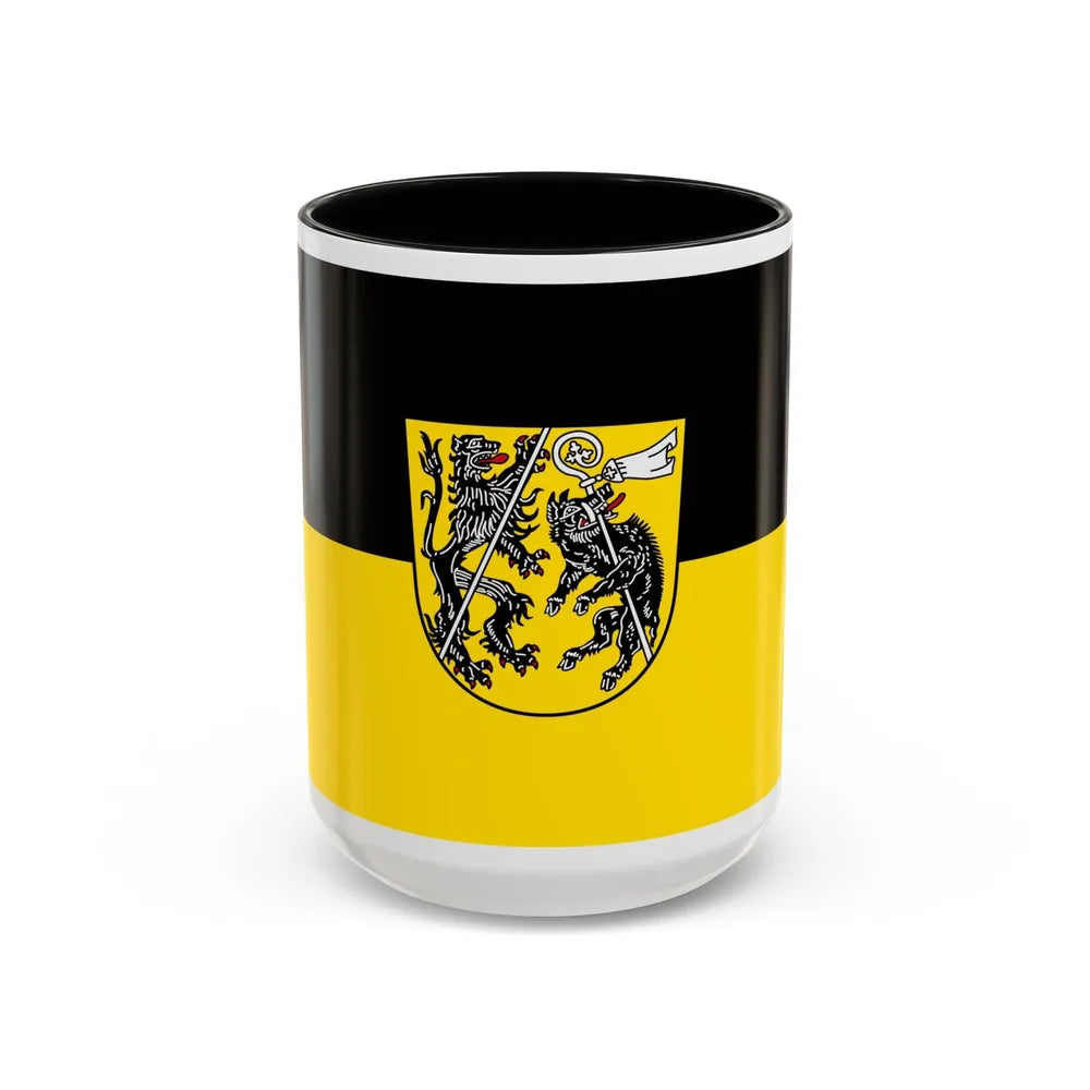 Flag of Bamberg Germany - Accent Coffee Mug-15oz-Black-Go Mug Yourself