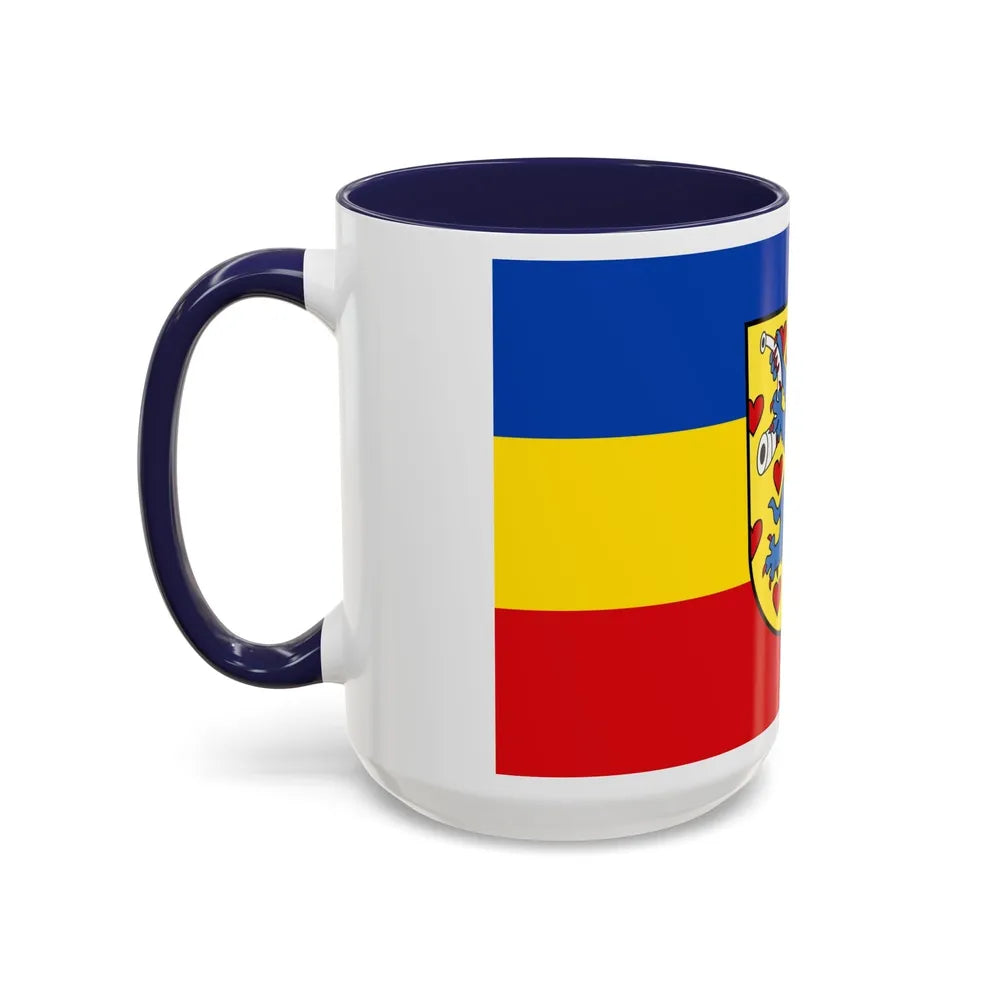 Flag of Gifhorn Germany - Accent Coffee Mug-Go Mug Yourself