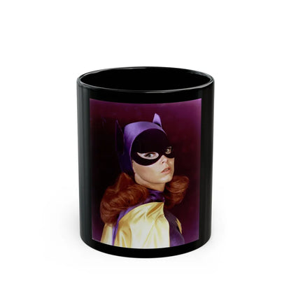 Yvonne Craig #198 - Batgirl Photo (Vintage Female Icon) Black Coffee Mug-11oz-Go Mug Yourself