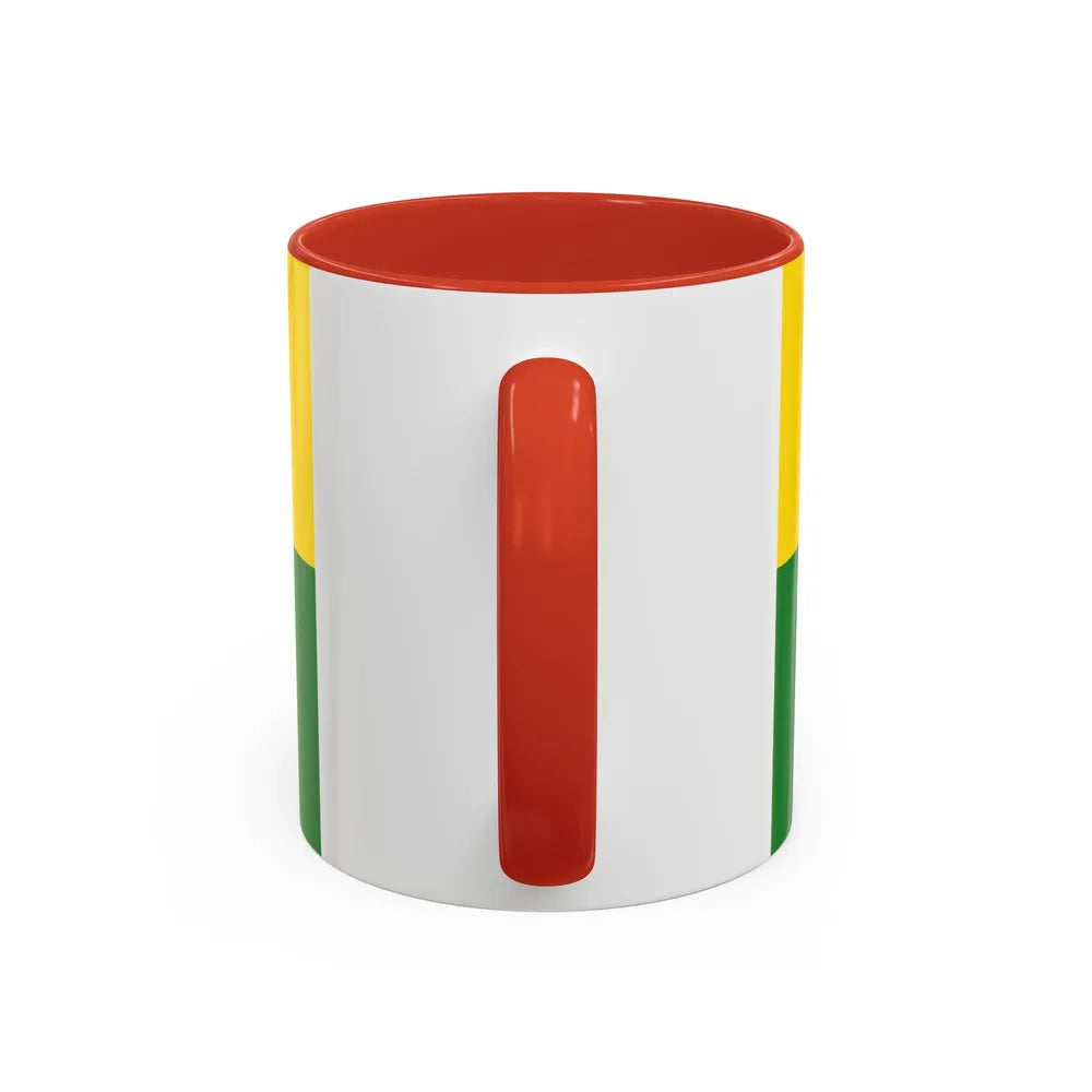 Flag of Deggendorf Germany - Accent Coffee Mug-Go Mug Yourself