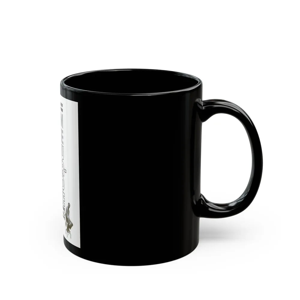 Sam Cooke 1960 (Music Poster) Black Coffee Mug-Go Mug Yourself