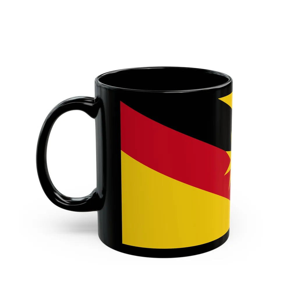 Flag of Sarawak Malaysia - Black Coffee Mug-Go Mug Yourself