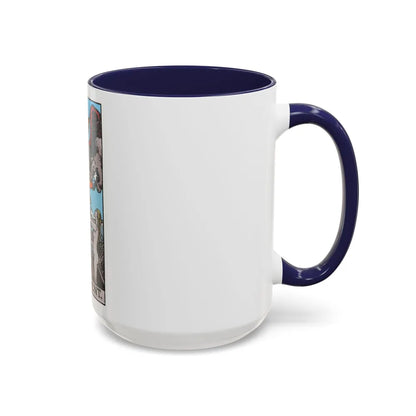 Judgement (Tarot Card) Accent Coffee Mug-Go Mug Yourself