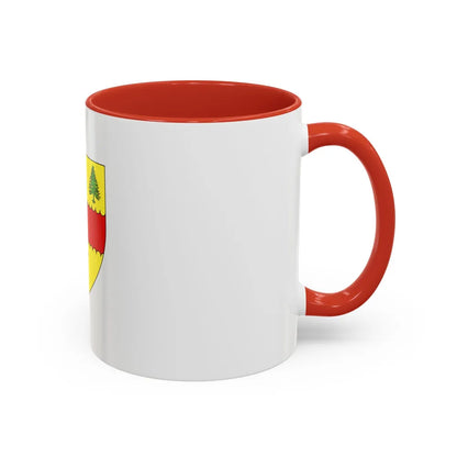 Flag of Chibougamau Canada - Accent Coffee Mug-Go Mug Yourself