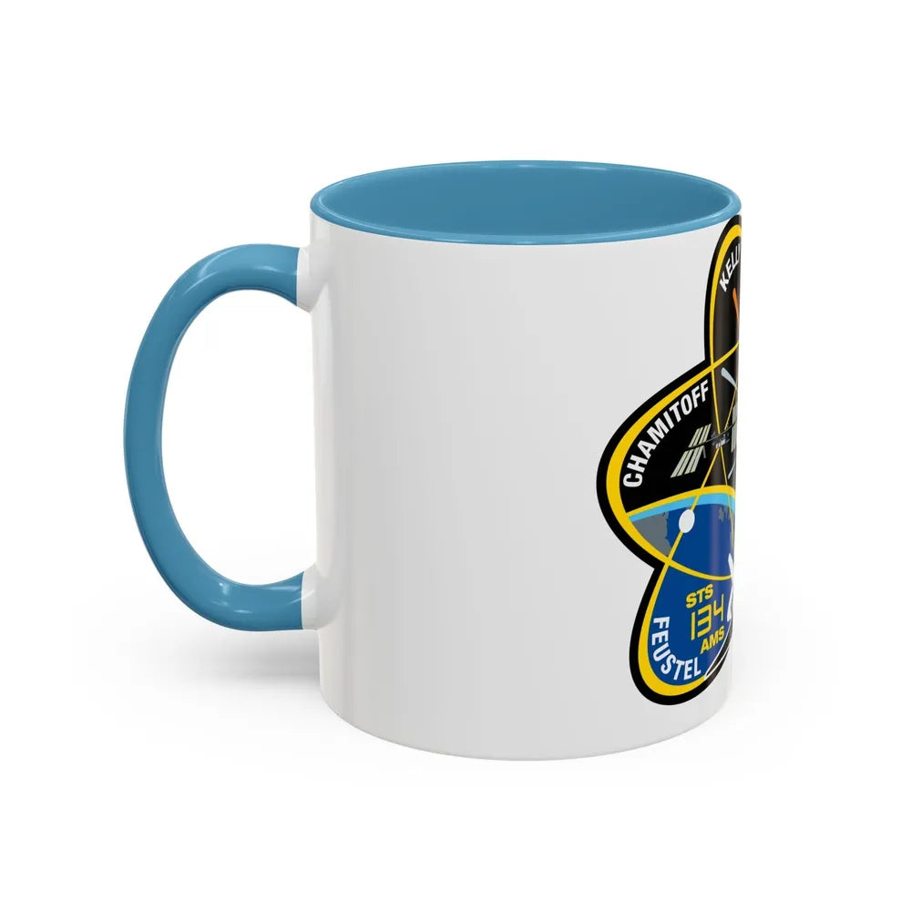 STS 134 (NASA) Accent Coffee Mug-Go Mug Yourself