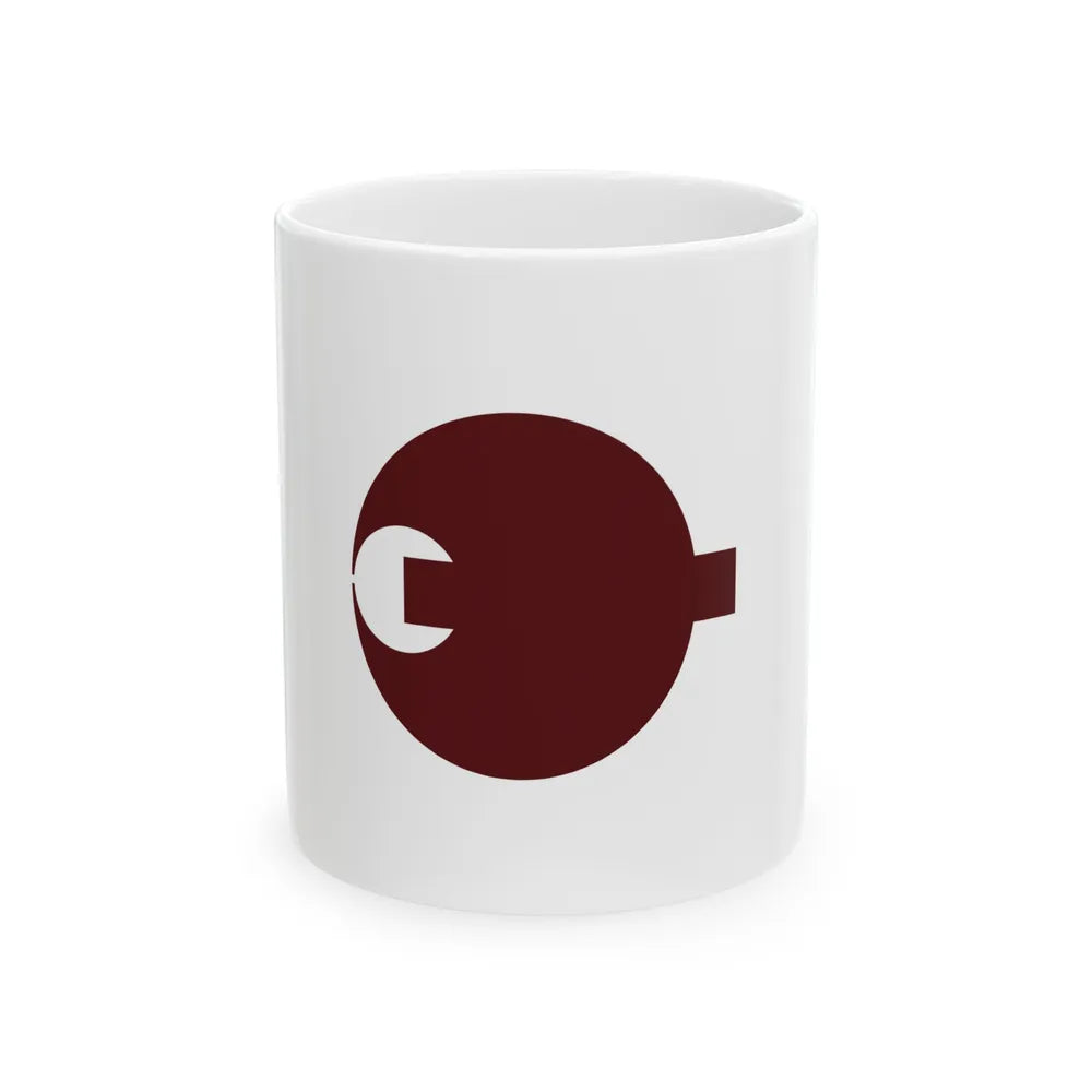 Flag of Nara Prefecture Japan - White Coffee Mug-11oz-Go Mug Yourself