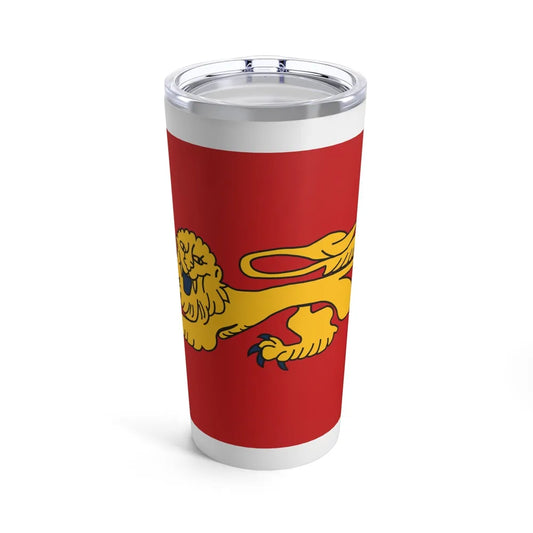 Flag of Aquitaine France - Tumbler 20oz-20oz-Go Mug Yourself