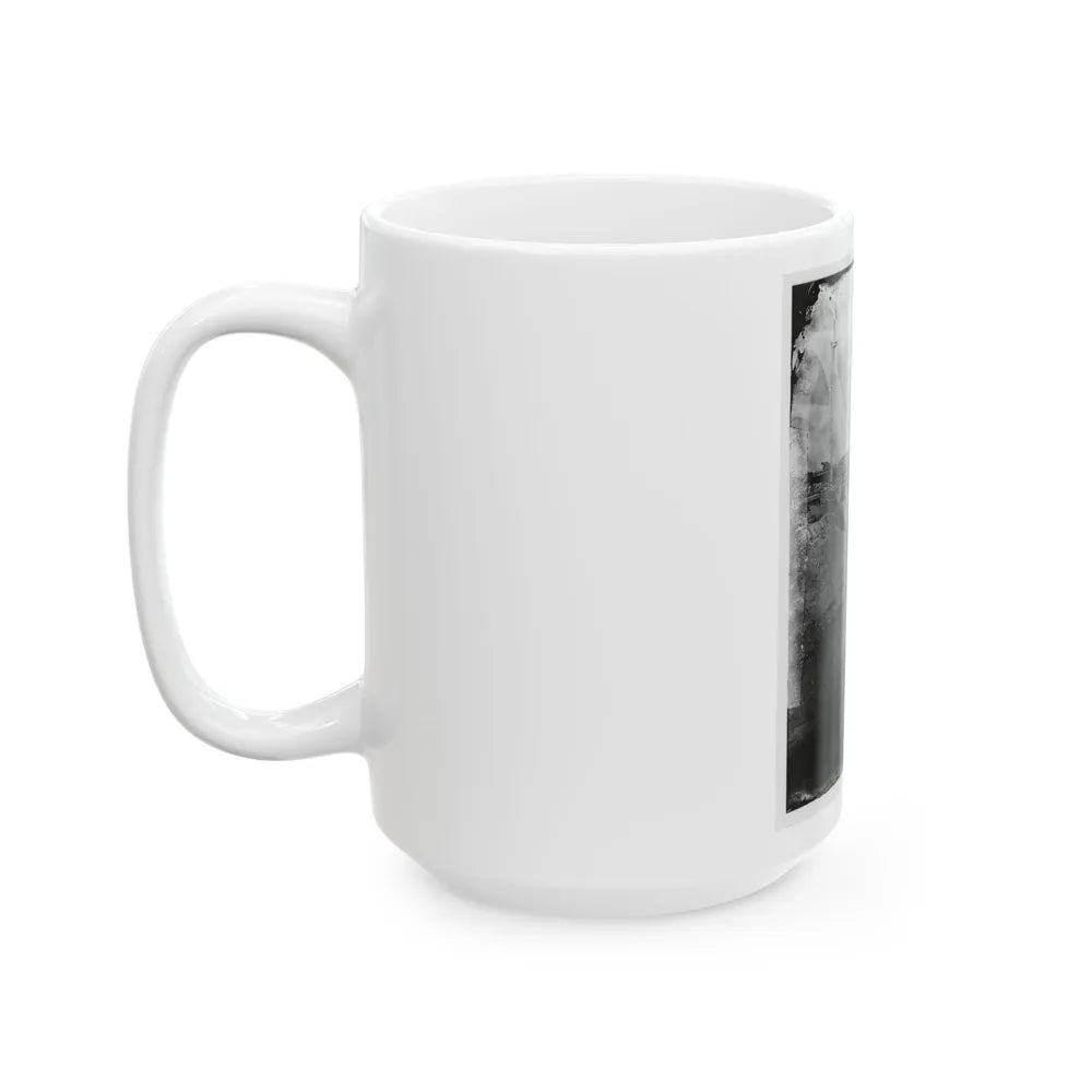 Fort Pulaski, Ga. Interior View Of Rear Parapet (U.S. Civil War) White Coffee Mug-Go Mug Yourself