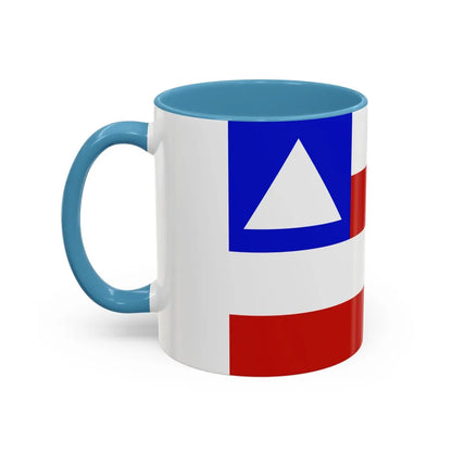 Flag of Bahia Brazil - Accent Coffee Mug-Go Mug Yourself