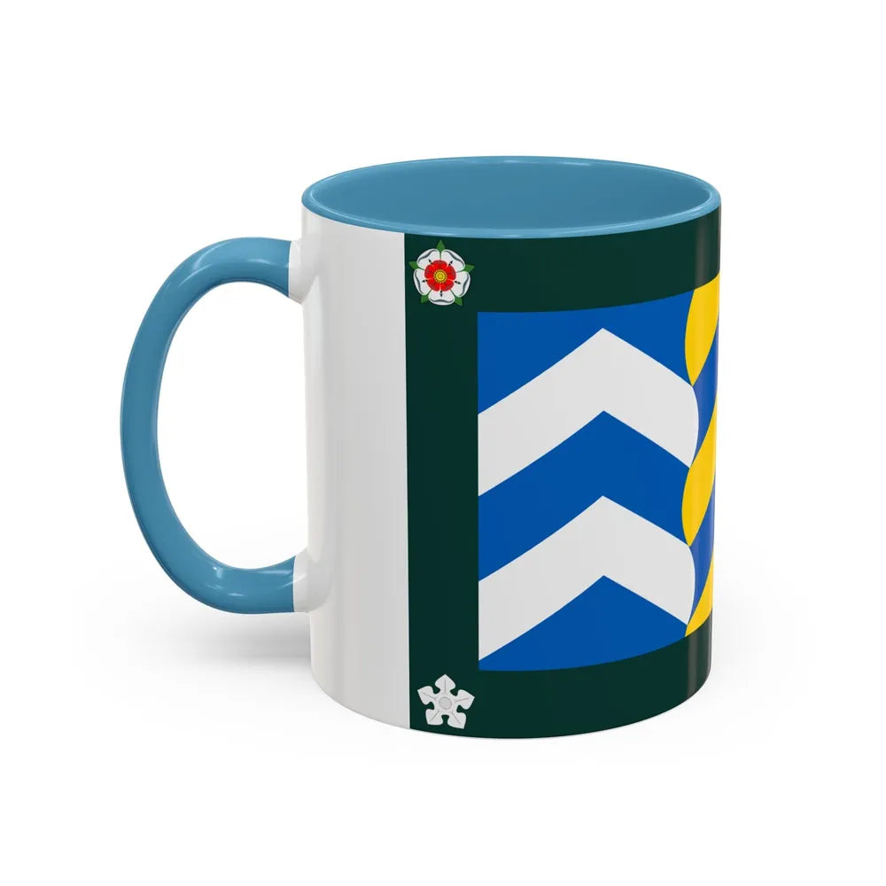 Flag of Cumbria UK - Accent Coffee Mug-Go Mug Yourself