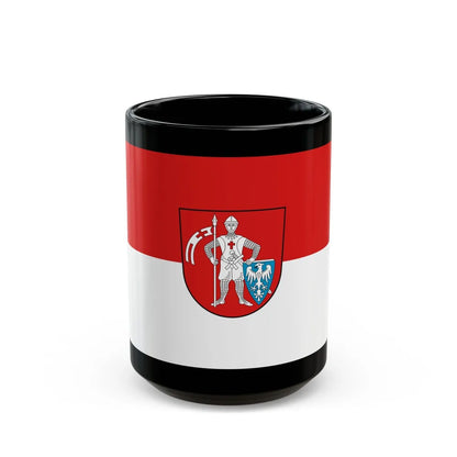 Flag of Bamberg 2 Germany - Black Coffee Mug-15oz-Go Mug Yourself