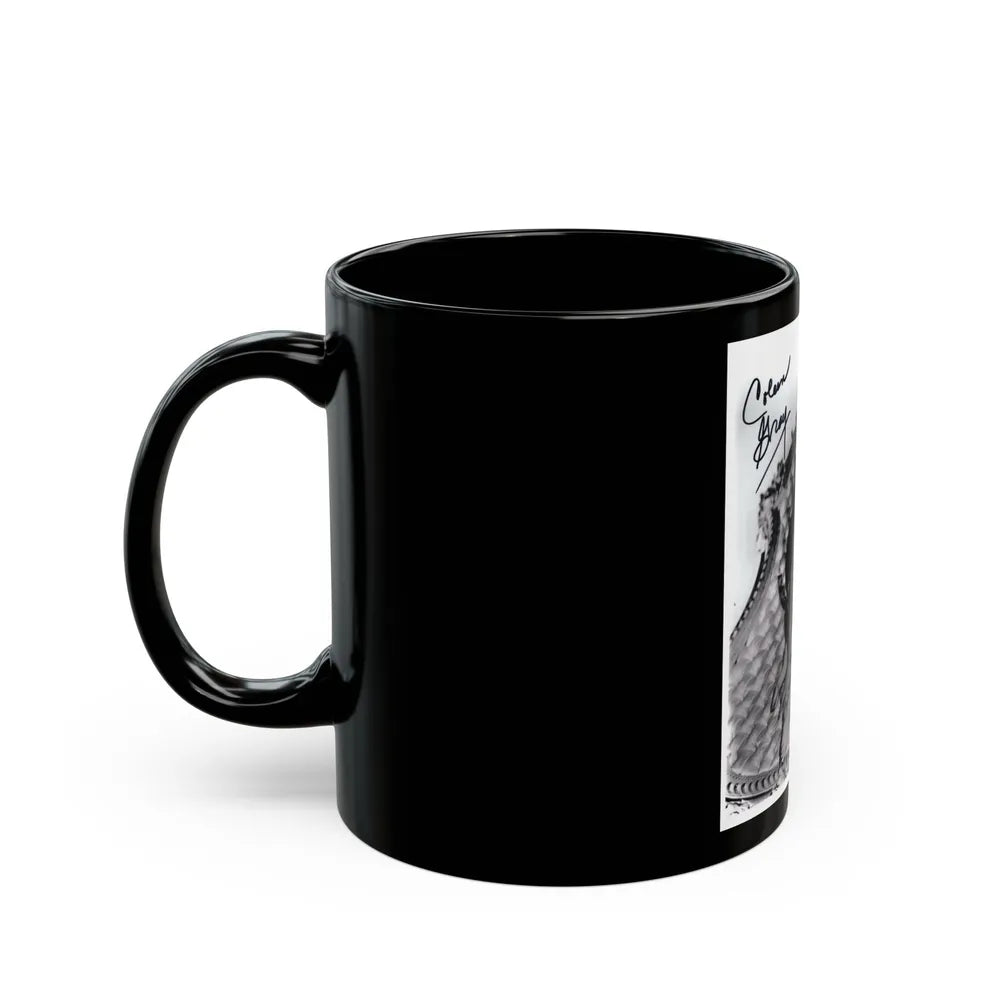 Coleen Gray #18 (Vintage Female Icon) Black Coffee Mug-Go Mug Yourself