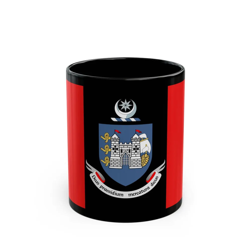 Flag of Drogheda Ireland - Black Coffee Mug-11oz-Go Mug Yourself