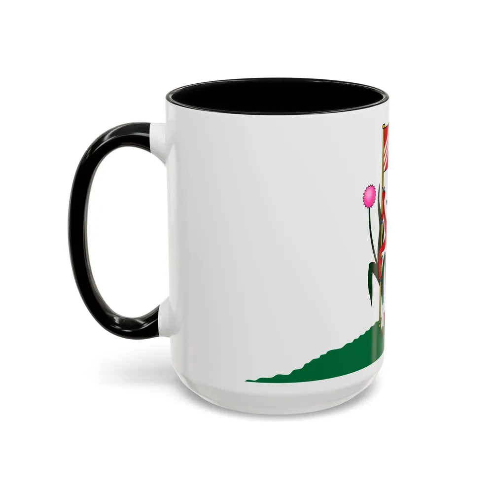 Flag of Cardiff UK - Accent Coffee Mug-Go Mug Yourself