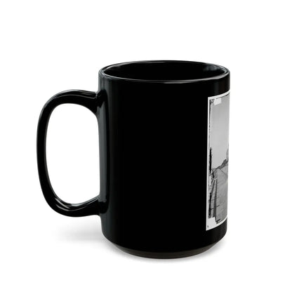 Charleston, S.C. Houses On The Battery; The Nearest Is Burned Out (U.S. Civil War) Black Coffee Mug-Go Mug Yourself