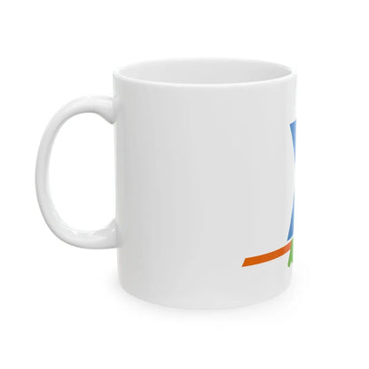 Flag of Yonne France - White Coffee Mug-Go Mug Yourself