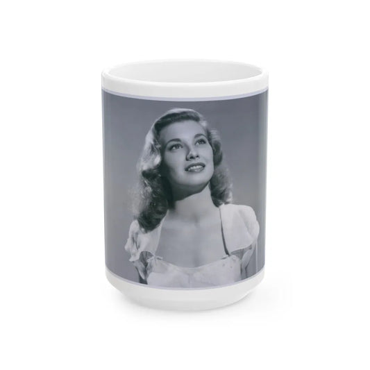 Peggy Dow #75 (Vintage Female Icon) White Coffee Mug-15oz-Go Mug Yourself