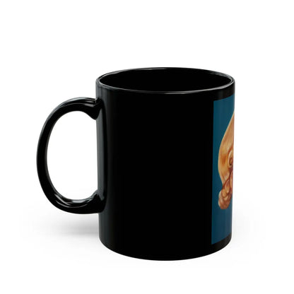 Breck Girl, Breck Shampoo advertisement - Black Coffee Mug-Go Mug Yourself