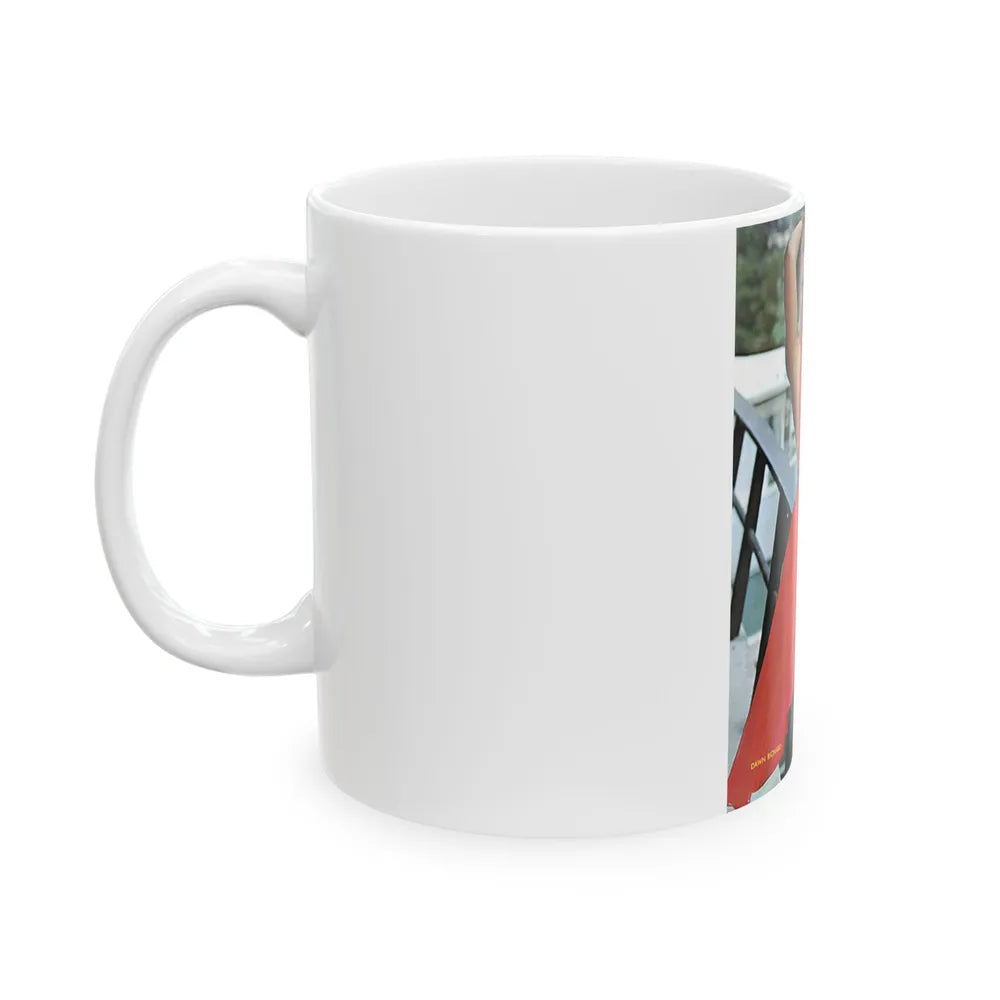 Dawn Richard #59 - See through gown (Vintage Female Icon) White Coffee Mug-Go Mug Yourself