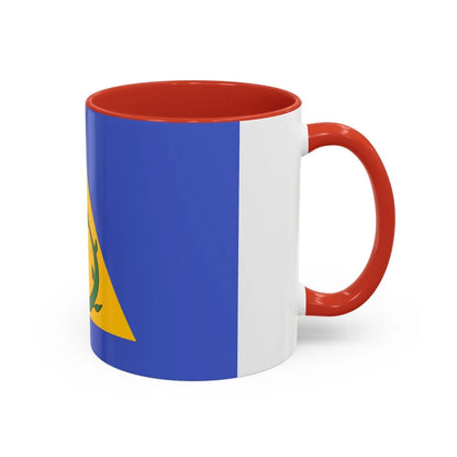 Flag of Kayangel Palau - Accent Coffee Mug-Go Mug Yourself