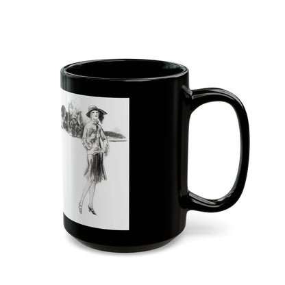 Dear Diary (1), Redbook magazine, December 1926 - Black Coffee Mug-Go Mug Yourself