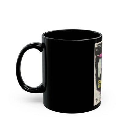 EVIL BRAIN FROM OUTER SPACE 1964 Movie Poster - Black Coffee Mug-Go Mug Yourself