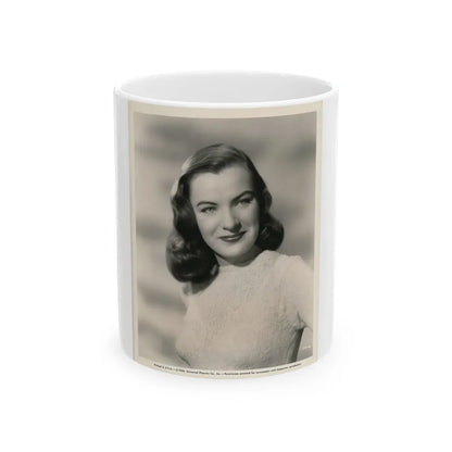 Ella Raines #183 (Vintage Female Icon) White Coffee Mug-11oz-Go Mug Yourself