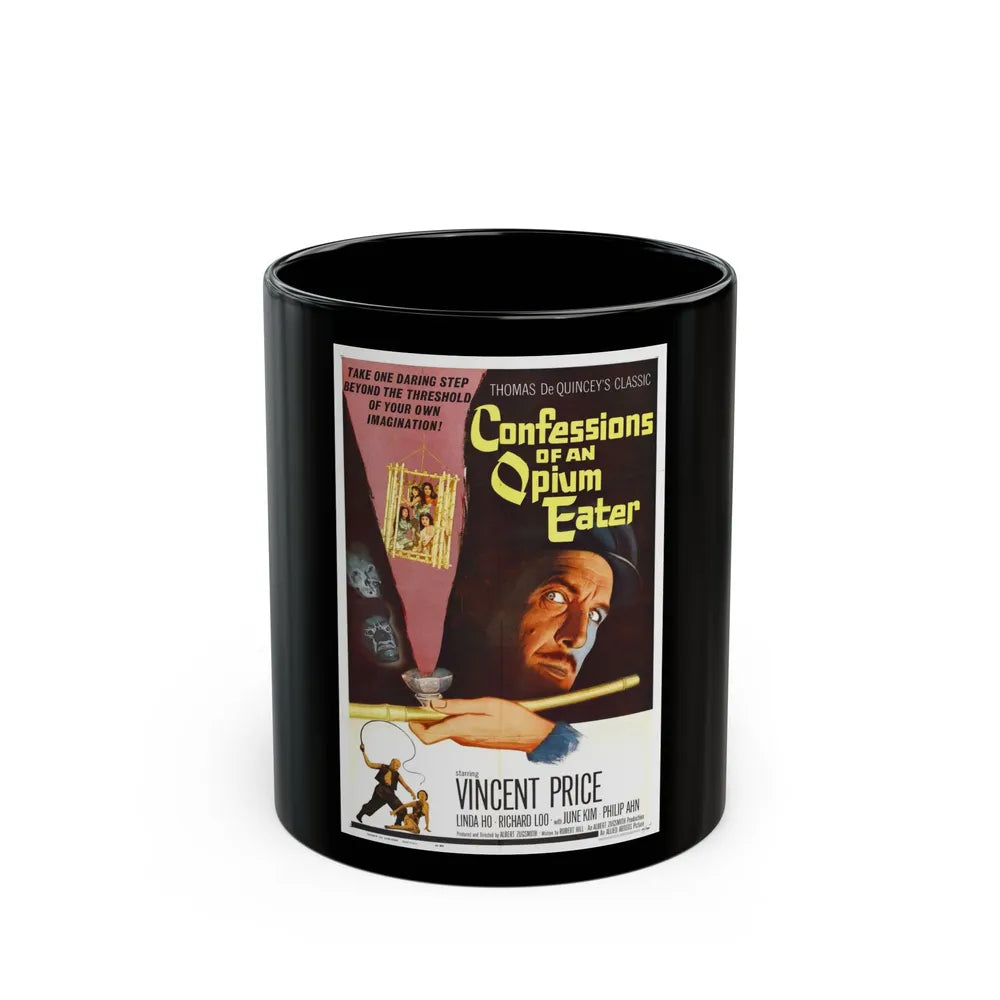 CONFESSIONS OF AN OPIUM EATER 1962 Movie Poster - Black Coffee Mug-11oz-Go Mug Yourself