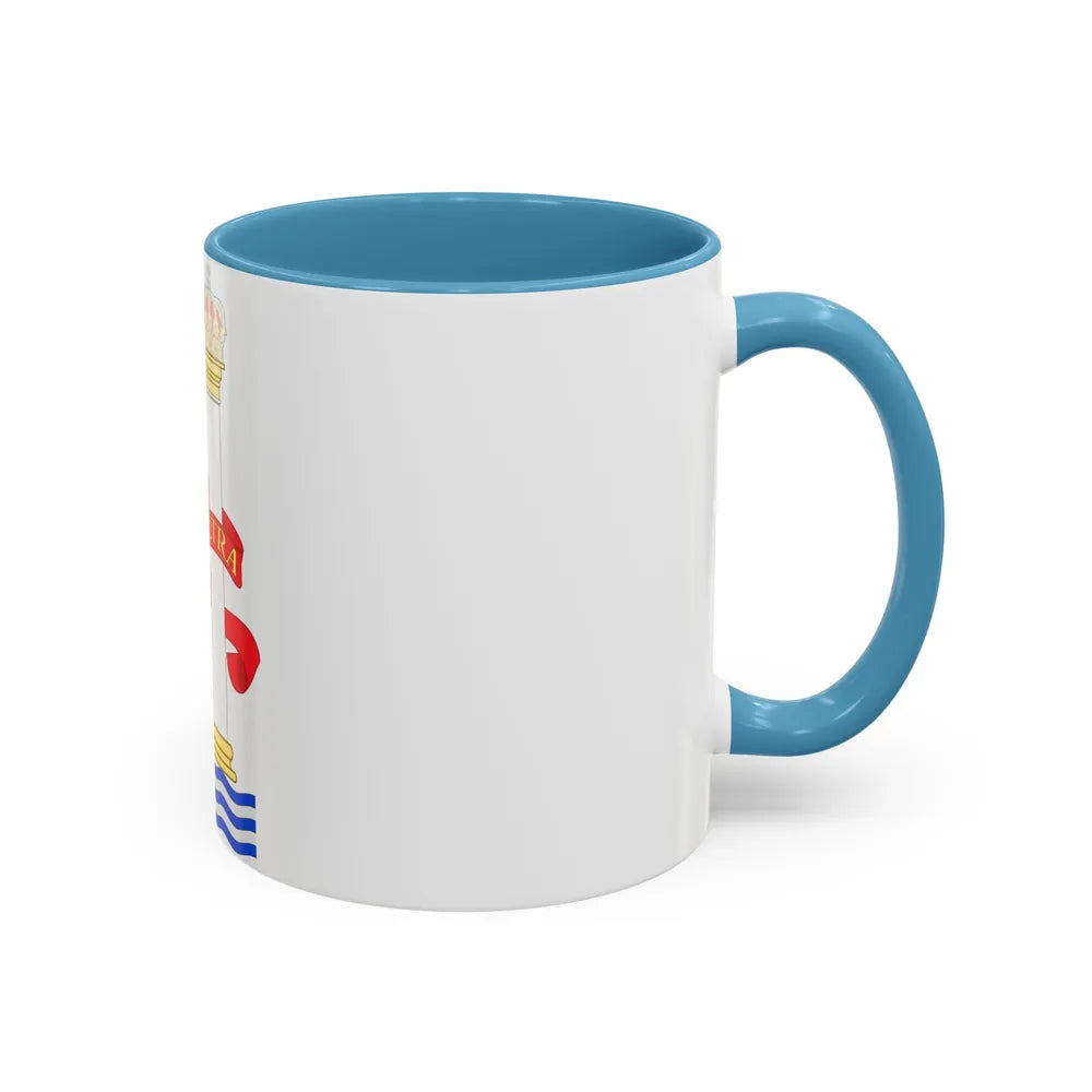 Pillars of Hercules - Accent Coffee Mug-Go Mug Yourself