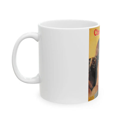 Faith Domergue #203 - Mag. Cover 2 (Vintage Female Icon) White Coffee Mug-Go Mug Yourself