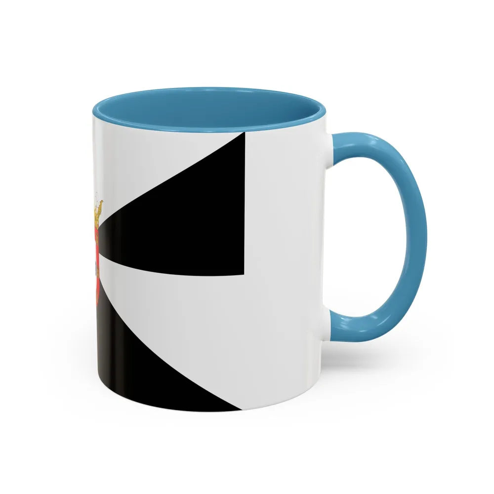 Flag of Ceuta Spain - Accent Coffee Mug-Go Mug Yourself