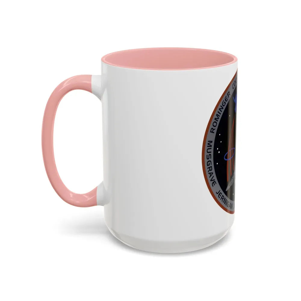 STS 80 (NASA) Accent Coffee Mug-Go Mug Yourself