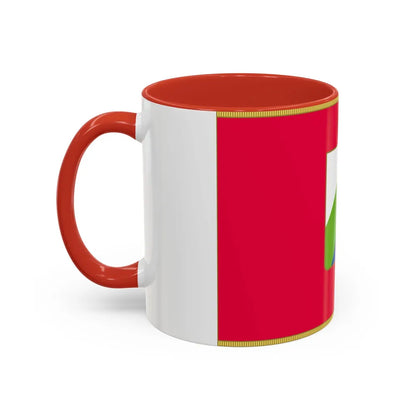 Flag of Abruzzo Italy - Accent Coffee Mug-Go Mug Yourself