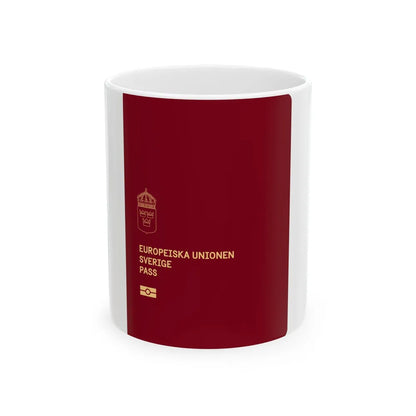 Swedish Passport 2022 - White Coffee Mug-11oz-Go Mug Yourself