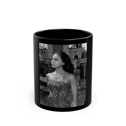 Dorothy Dandridge #93 (Vintage Female Icon) Black Coffee Mug-11oz-Go Mug Yourself