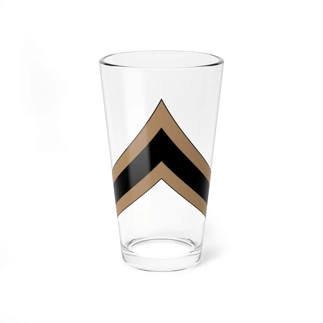 01.RSA PFC (Saudi Arabia) (Military Rank) Pint Glass 16oz 16oz - Go Mug Yourself