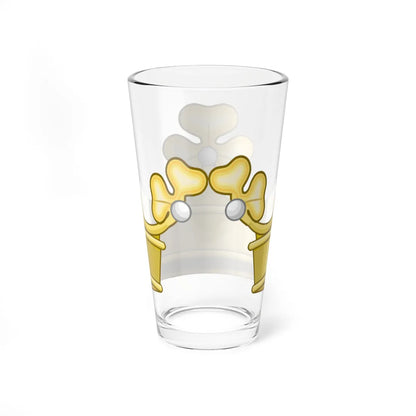 02 Corona de descendiente de marqués (Spain) (Coat of Arms) Pint Glass 16oz - Go Mug Yourself
