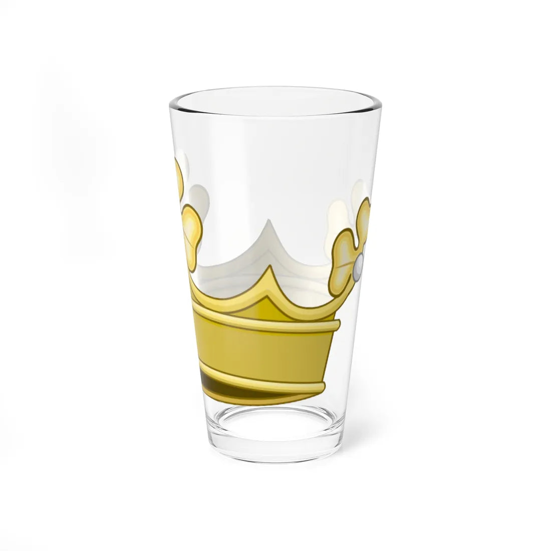 02 Corona de descendiente de marqués (Spain) (Coat of Arms) Pint Glass 16oz - Go Mug Yourself