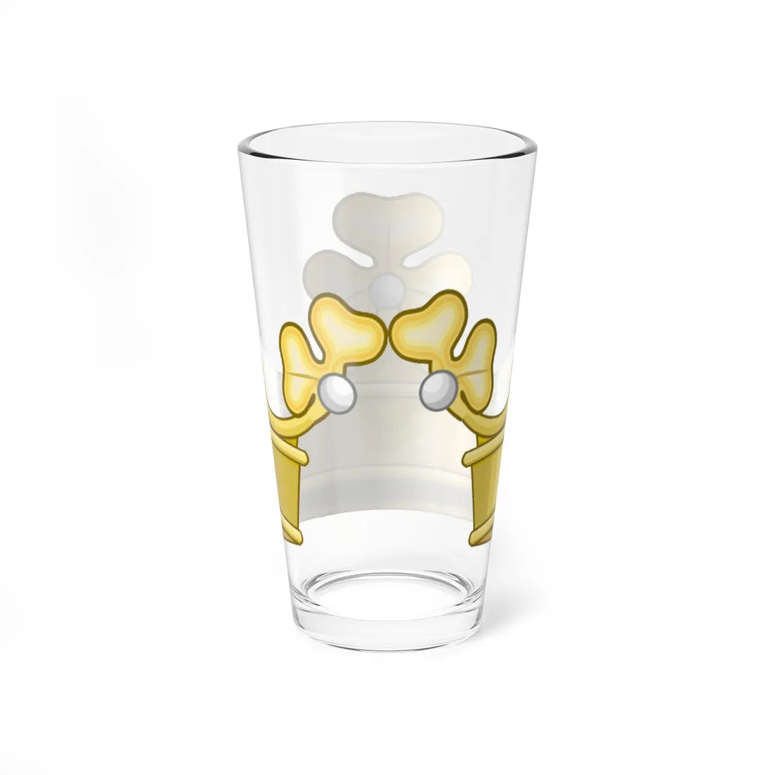 02 Corona de descendiente de marqués (Spain) (Coat of Arms) Pint Glass 16oz - Go Mug Yourself