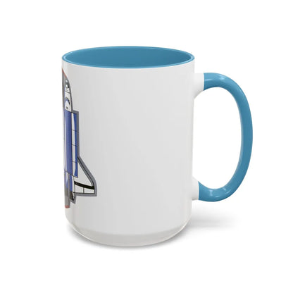 STS 80 (NASA) Accent Coffee Mug-Go Mug Yourself