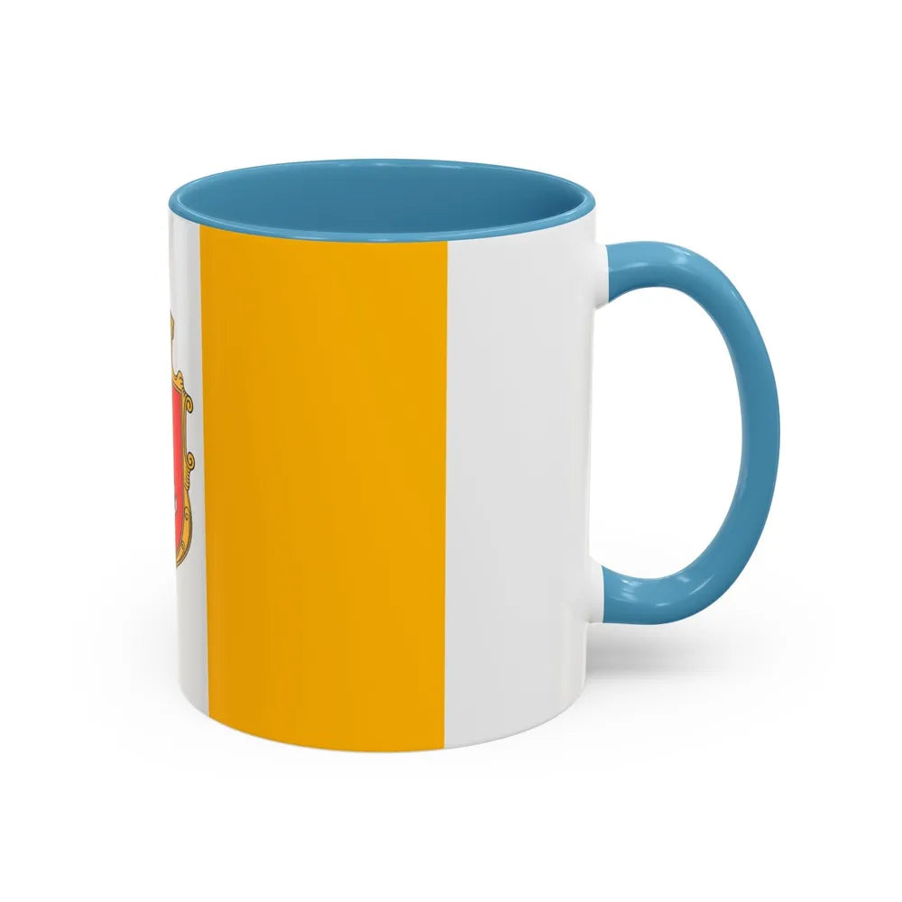 Flag of Odessa Ukraine - Accent Coffee Mug-Go Mug Yourself