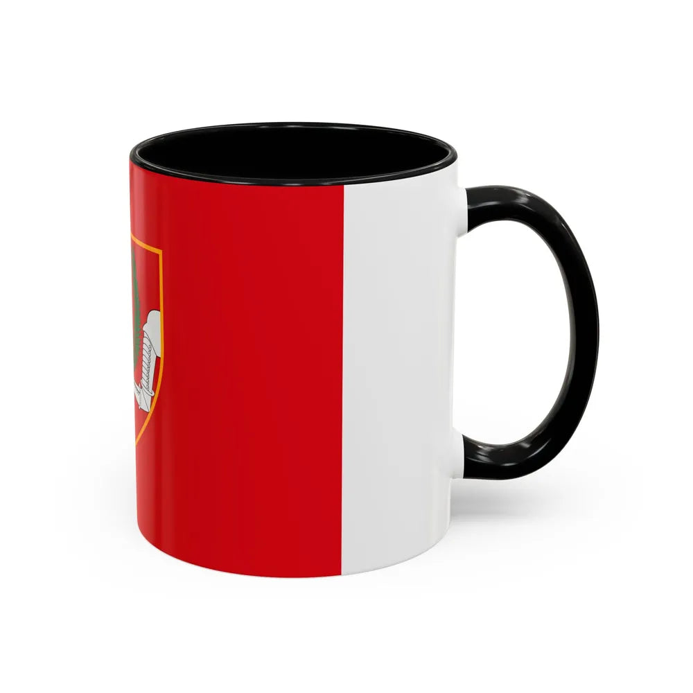 Flag of Birgu Malta - Accent Coffee Mug-Go Mug Yourself