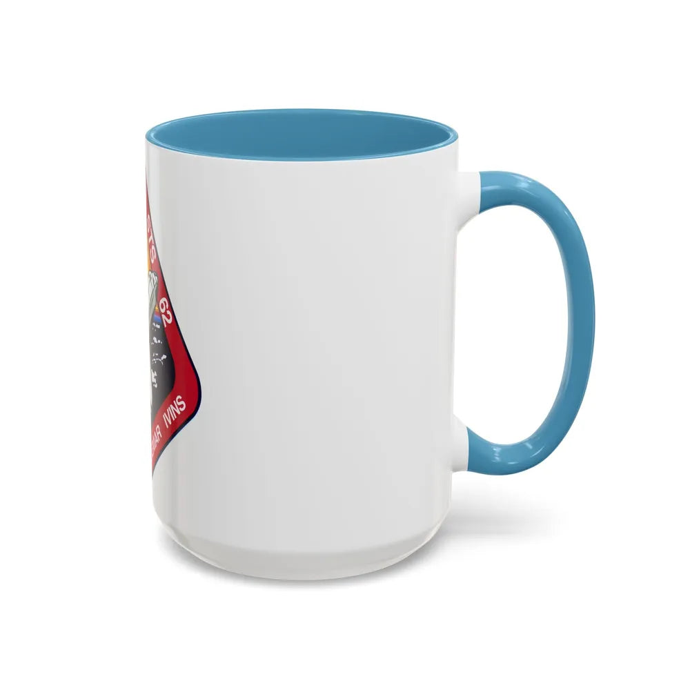 STS 62 (NASA) Accent Coffee Mug-Go Mug Yourself