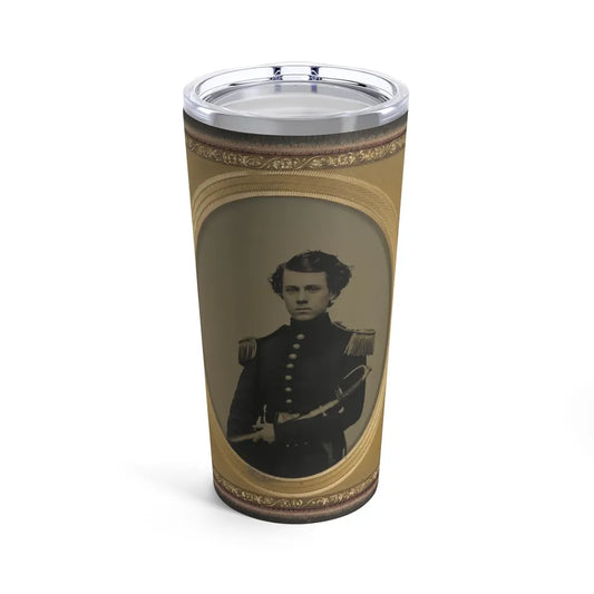 Unidentified Officer In Union Uniform With Sword (U.S. Civil War) Tumbler 20oz-20oz-Go Mug Yourself