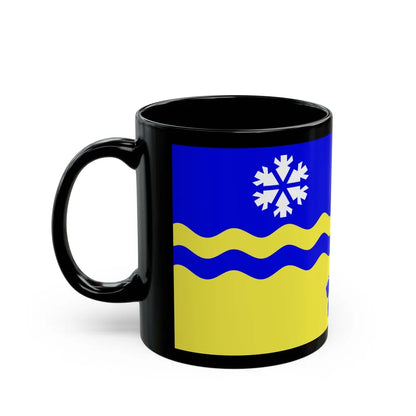 Flag of Prince George British Columbia Canada - Black Coffee Mug-Go Mug Yourself